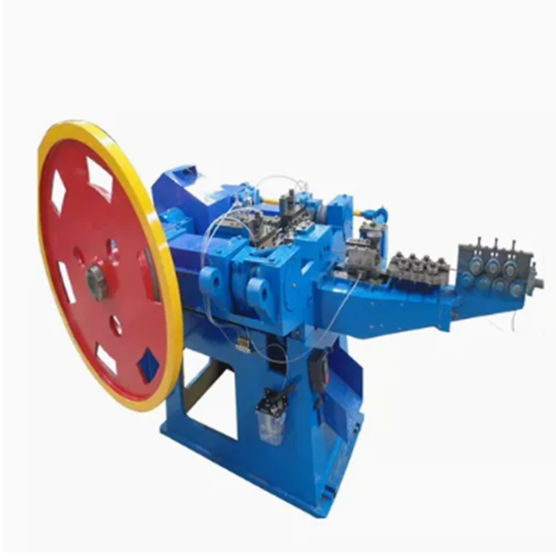 Нискошумна и високоскоростна машина за правене на пирони